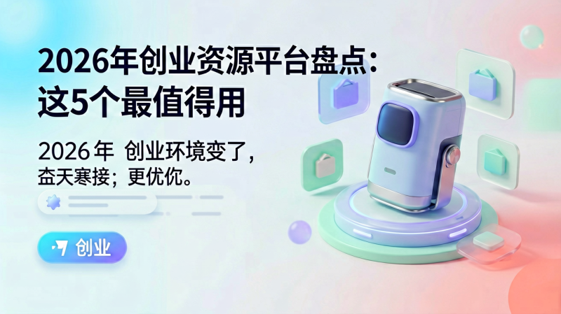 2026年创业资源平台盘点：这5个最值得用-逸轩—博客